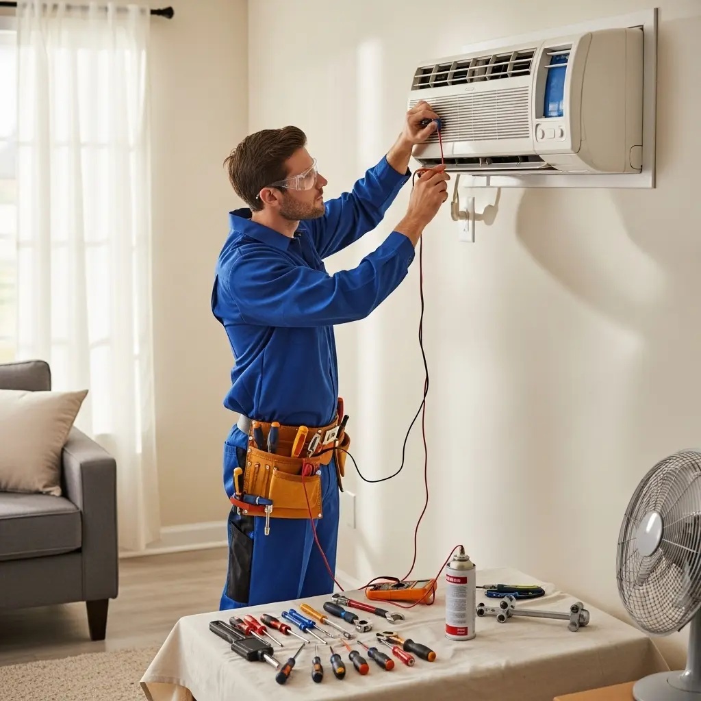 Büyükçekmece Electrolux Electrolux klima gaz dolumu ve bakım – Enerji verimliliği artırıldı. - Teknik servis örneği